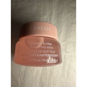 LANEIGE Bouncy & Firm Eye Brightening Sleeping Mask with Peony + Collagen Comple